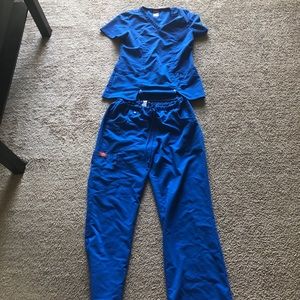 Blue Dickies Scrubs